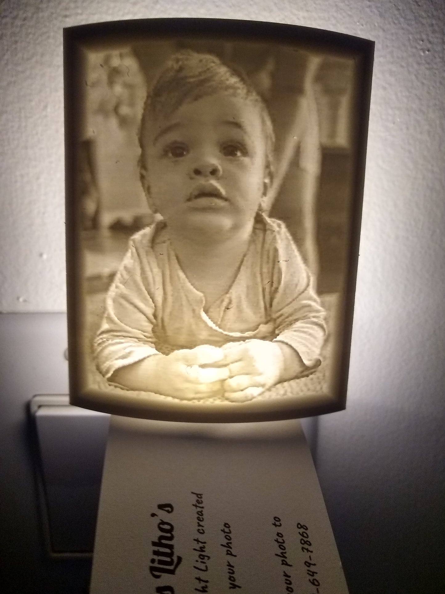 Custom Printed Lithophane Nightlight