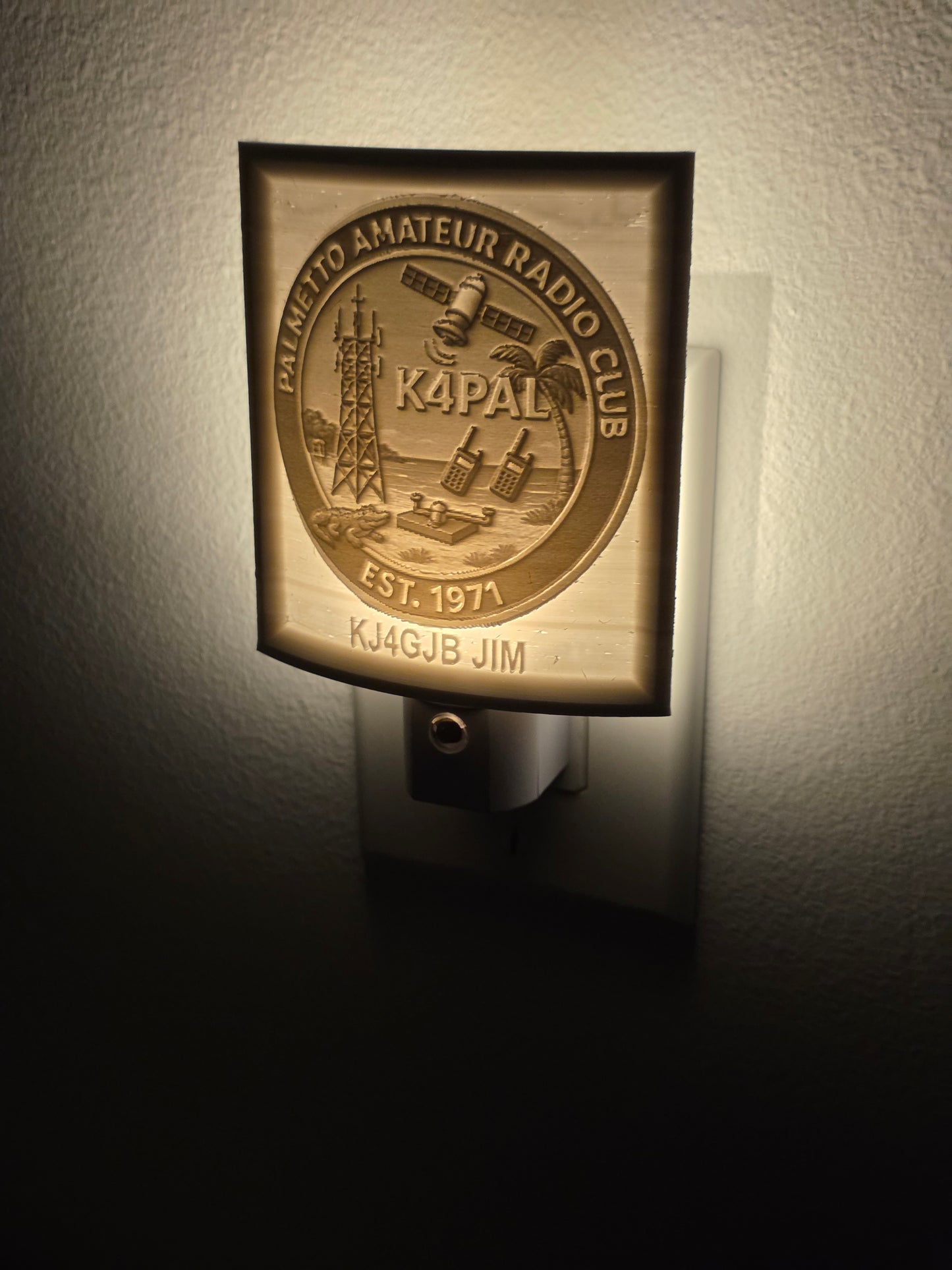 Custom Printed Lithophane Nightlight