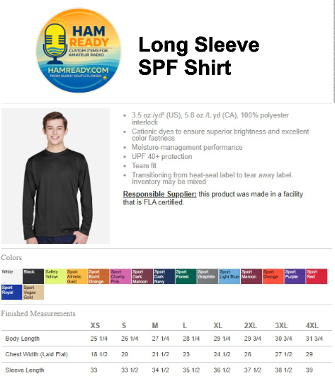 PARC Hoppers Club Long Sleeve SPF Shirt