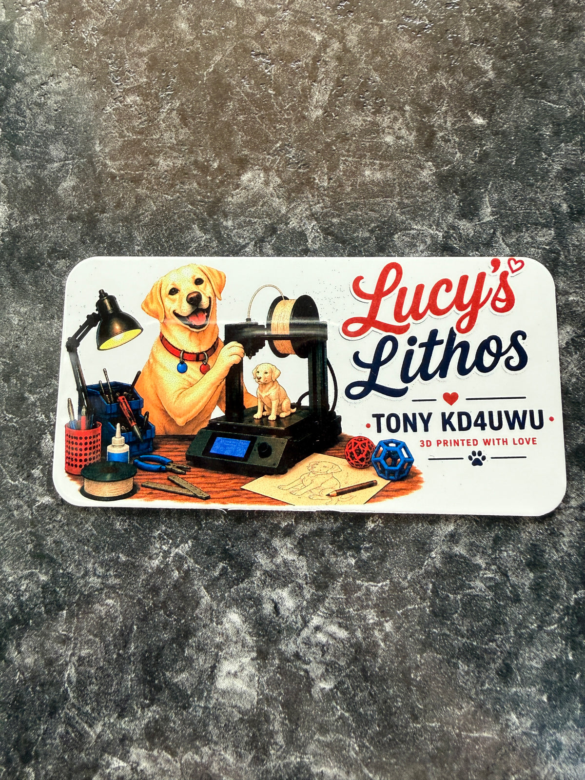 Personalized Magnetic Aluminum Name Badge