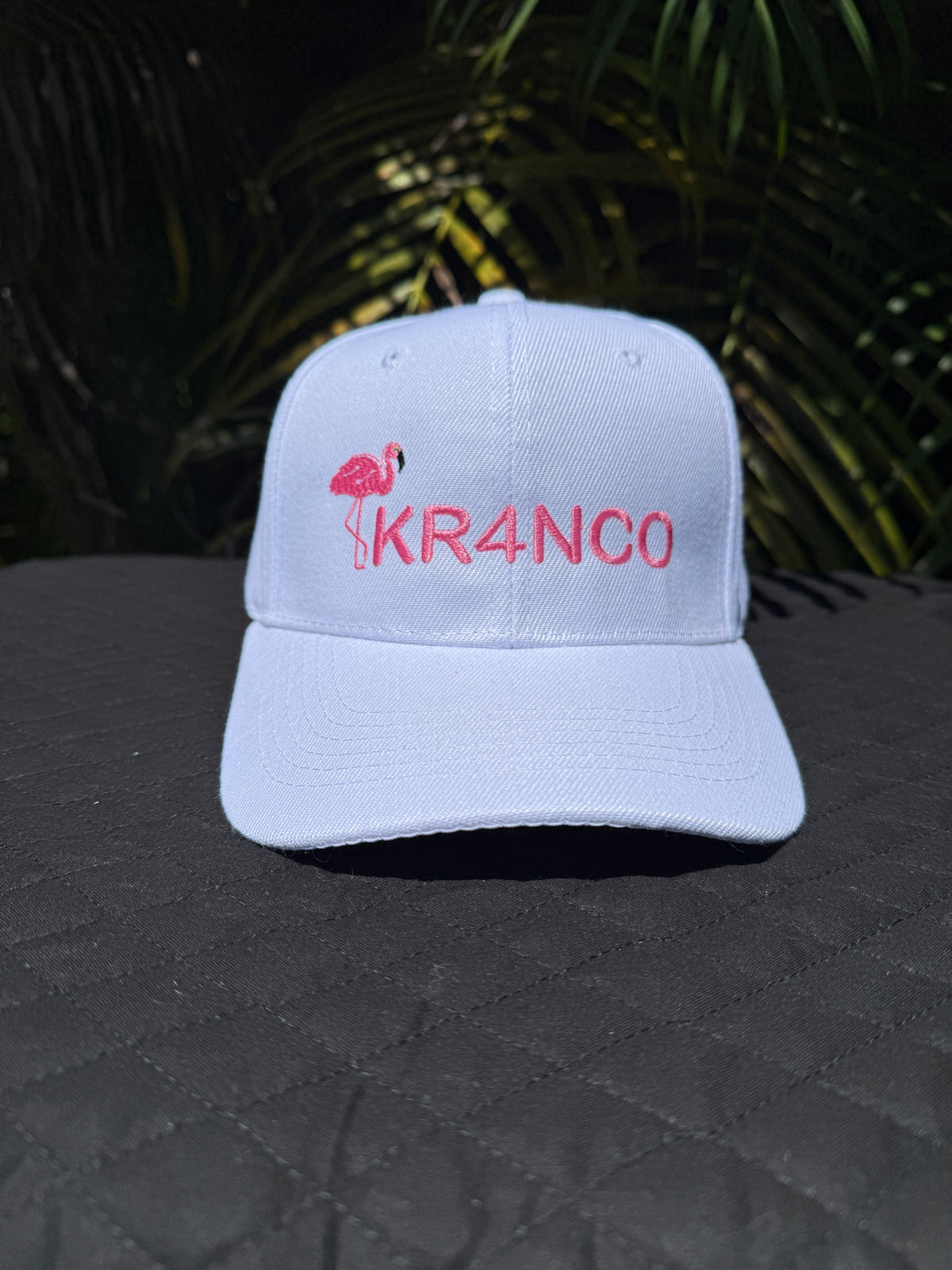 Custom Embroidered Ham Radio Call Sign Hat – Flamingo
