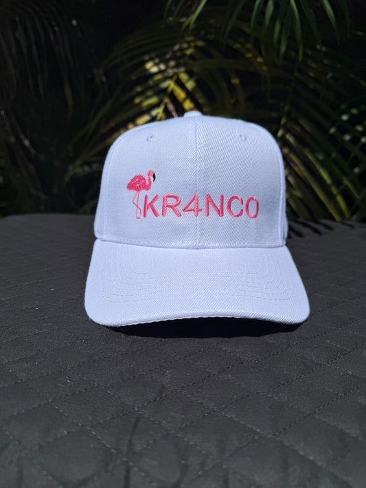 Custom Embroidered Ham Radio Call Sign Hat – Flamingo