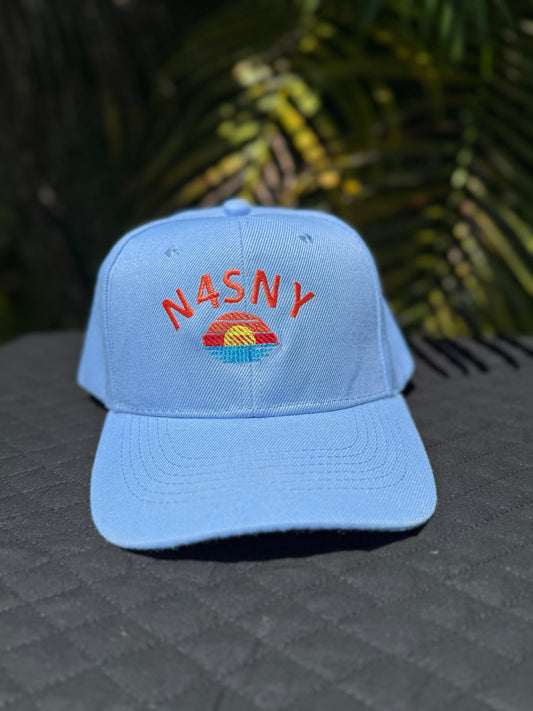 Custom Embroidered Ham Radio Call Sign Hat – Sunset Curved Call Sign