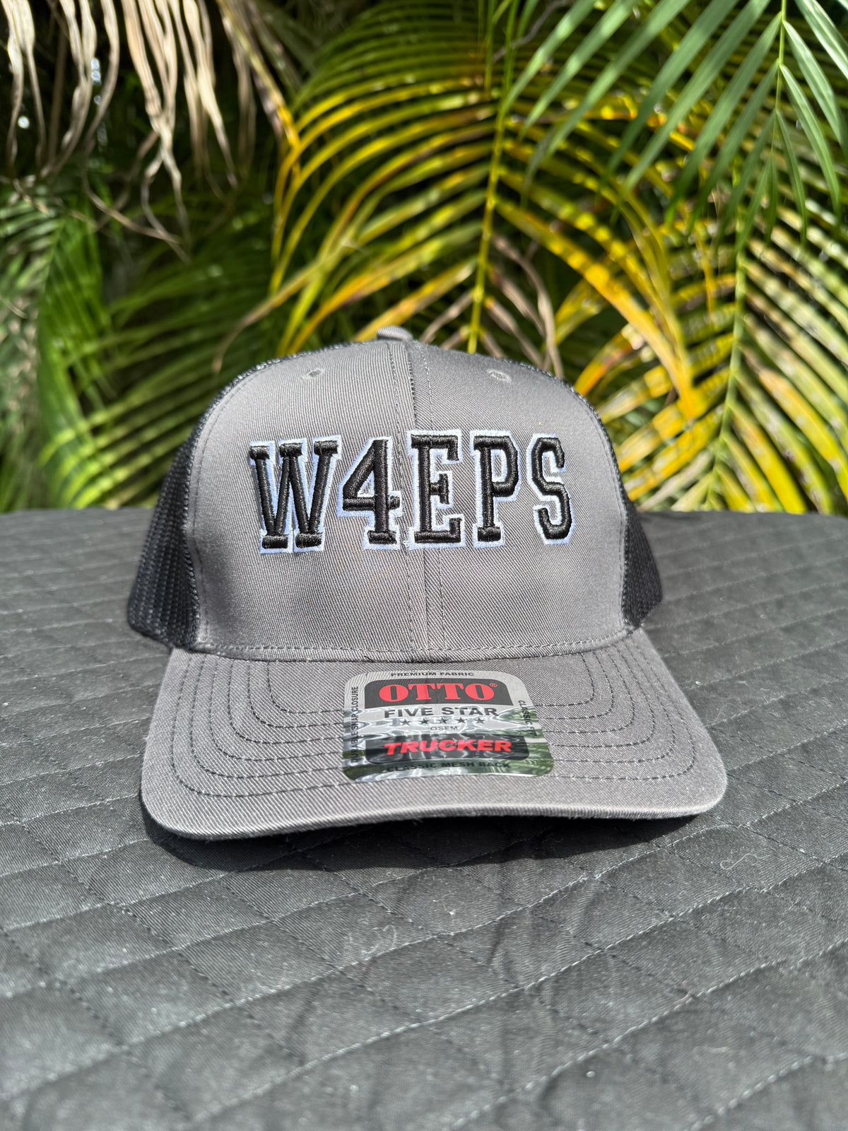 Custom Two-Color 3D Puff Call Sign  Hat