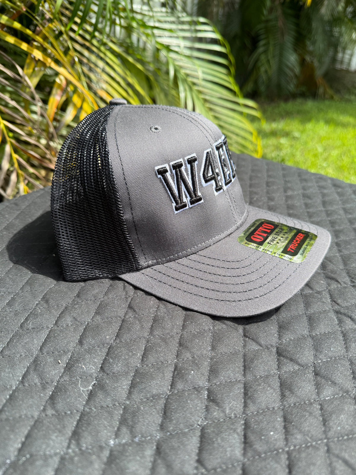 Custom Two-Color 3D Puff Call Sign  Hat