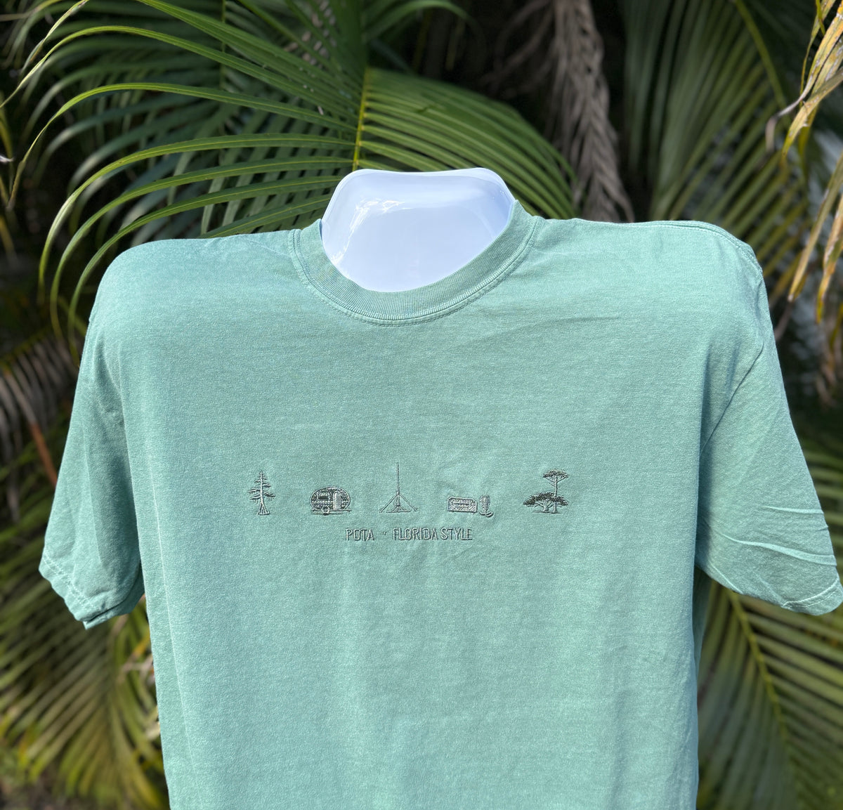 POTA Style – Parks Embroidered T-Shirt
