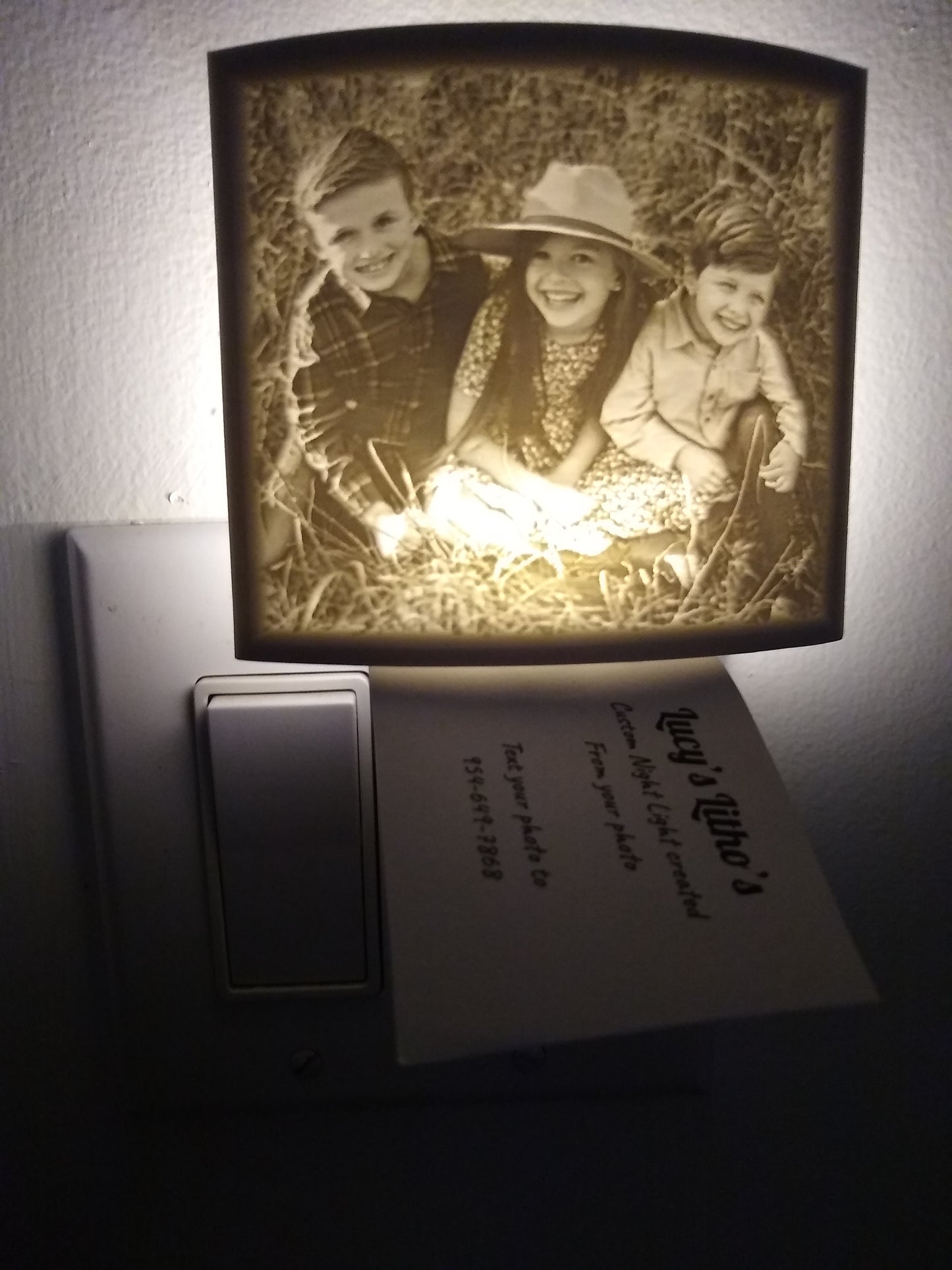 Custom Printed Lithophane Nightlight