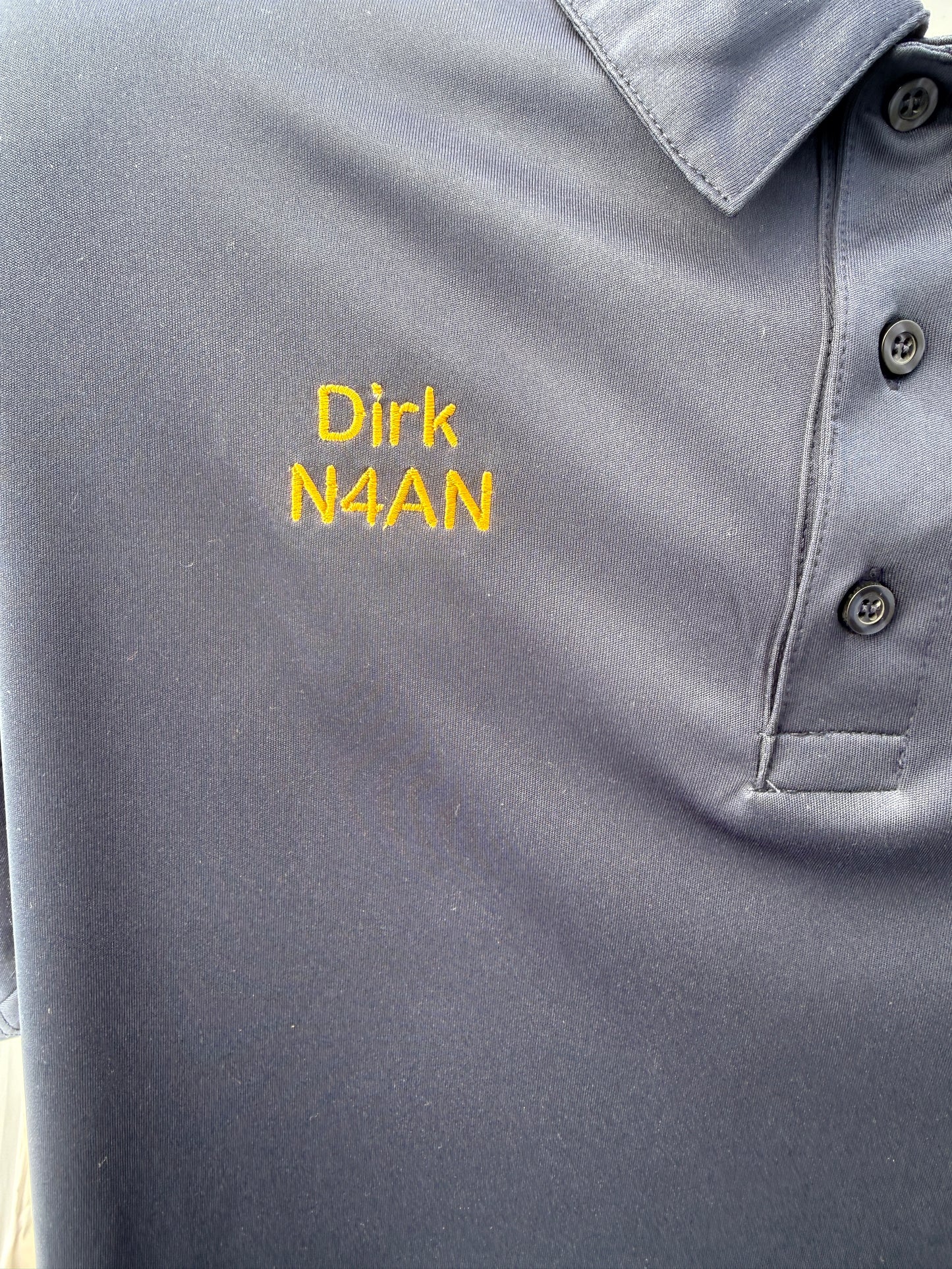 GCARA Embroidered Club Mens Polo Gold Coast Amateur Radio