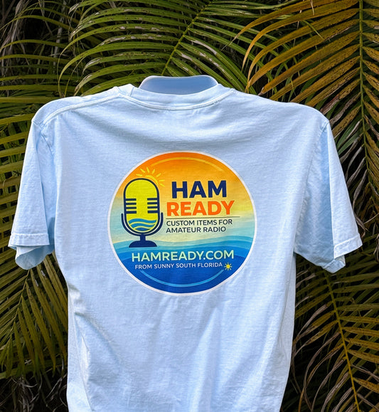 HamReady Signature T-Shirt in Coastal Blue