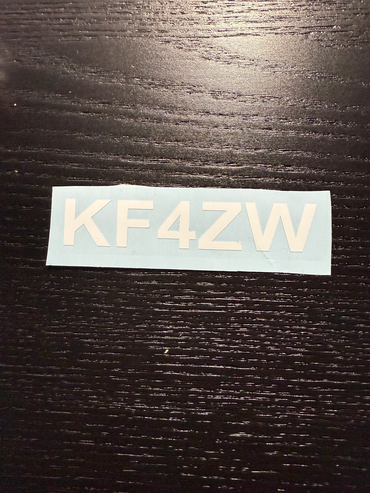 Amateur Radio Call Sign Vinyl Decals