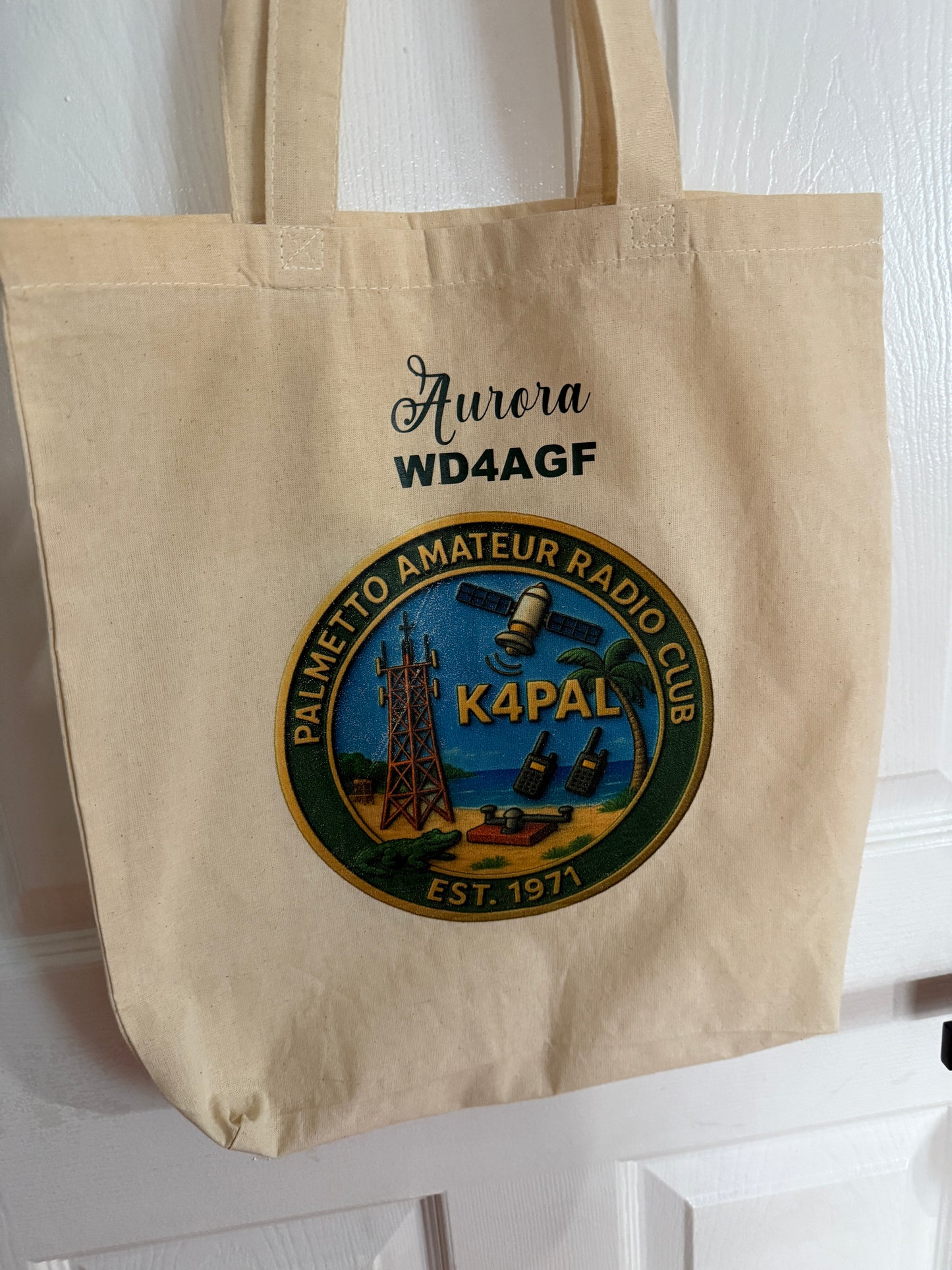Logo or Call Sign Tote Bag