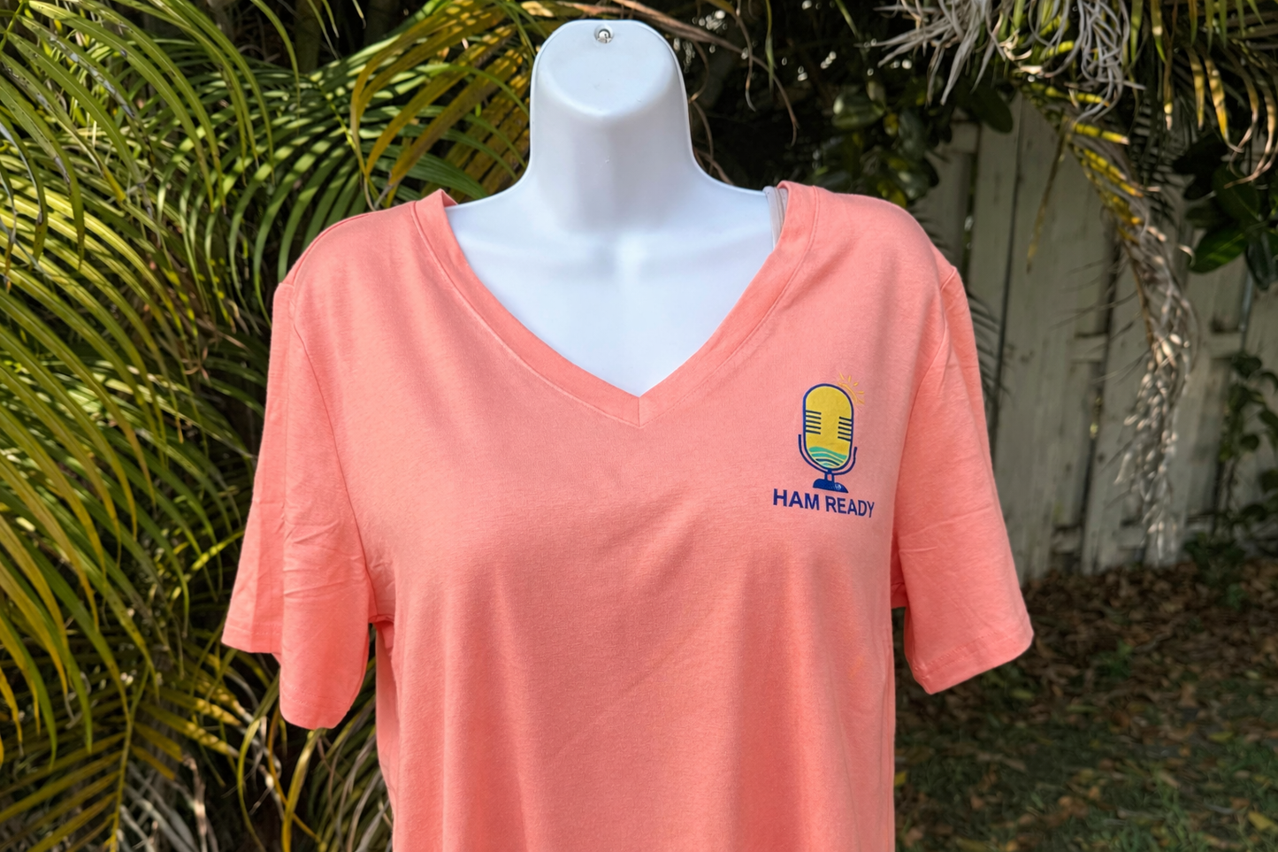 Salty Air & Ham Radio Hair Women's Coastal Ham Radio Shirt
