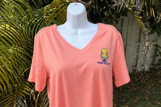 Salty Air & Ham Radio Hair Women's Coastal Ham Radio Shirt
