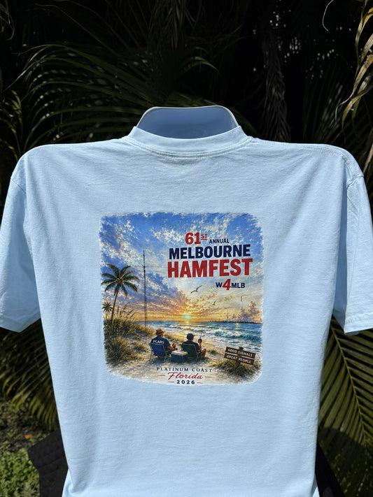 61st Annual Melbourne Hamfest Event T-Shirt – PREORDER EXCLUSIVE