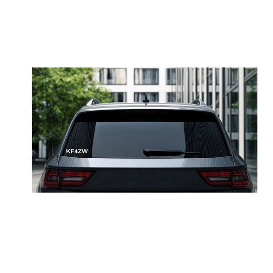 Amateur Radio Call Sign Vinyl Decals